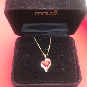 Ruby necklace